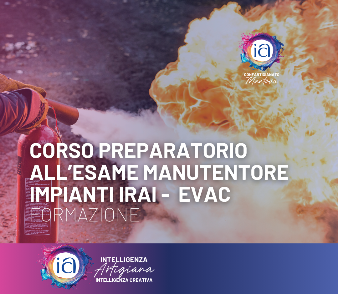 Corso preparatorio all'esame di manutentore impianti IRAI ed EVAC
