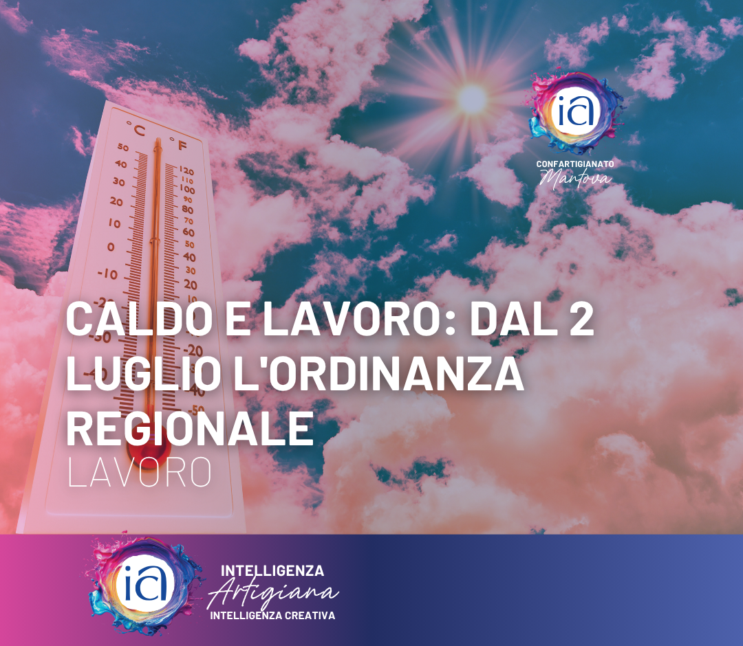 Caldo e lavoro: dal 2 luglio l'Ordinanza Regionale