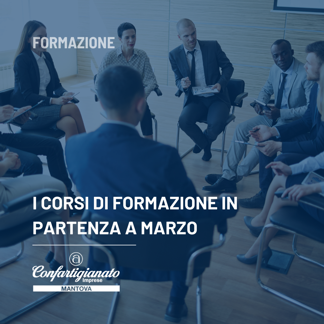 MARZO | Tutti i corsi in partenza