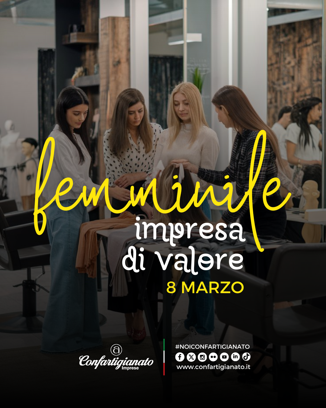 8 Marzo - Donne Impresa Confartigianato: “Italia leader nell’Ue per il numero di imprenditrici”