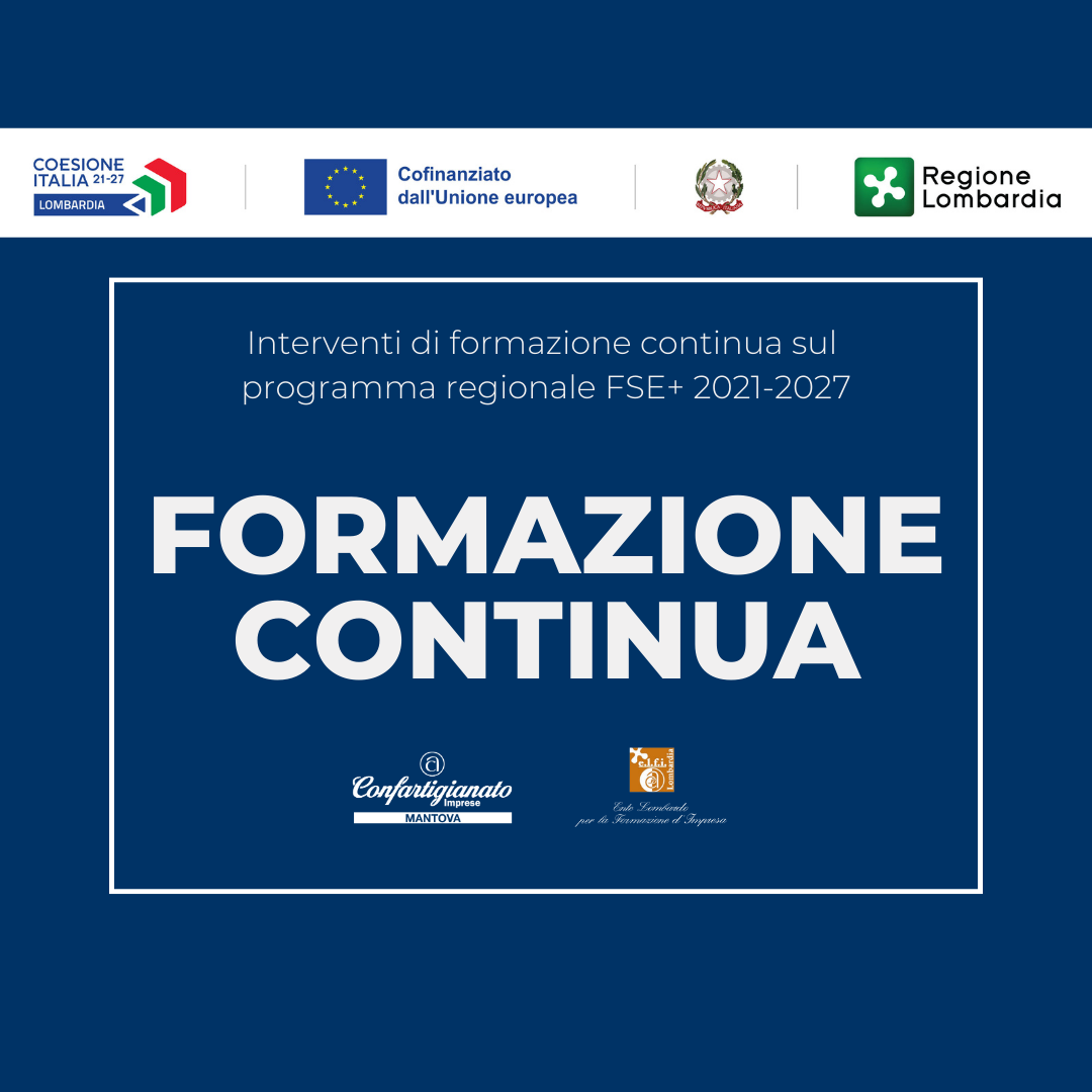 Avviso pubblico di voucher aziendali per la Formazione Continua