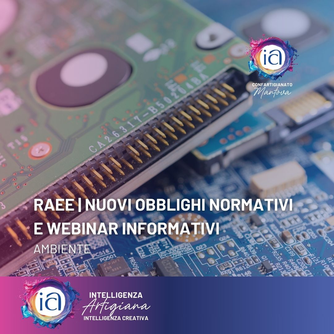 Gestione RAEE: obblighi normativi e webinar informativi