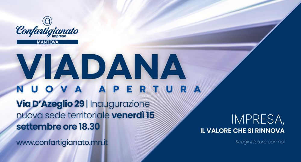 Viadana: inaugurazione della nuova sede